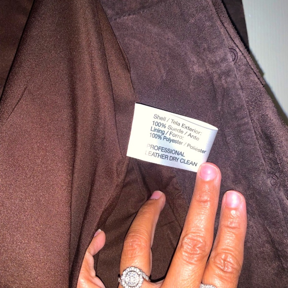 Oscar de la Renta Suede Jacket - Picture 5 of 7